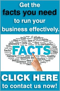 Get the facts you need to run your business effectively. CLICK HERE to contact us. [Image © kbuntu - Fotolia.com]